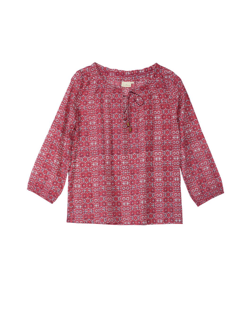 Blouse voile de coton bio ample MEHAN