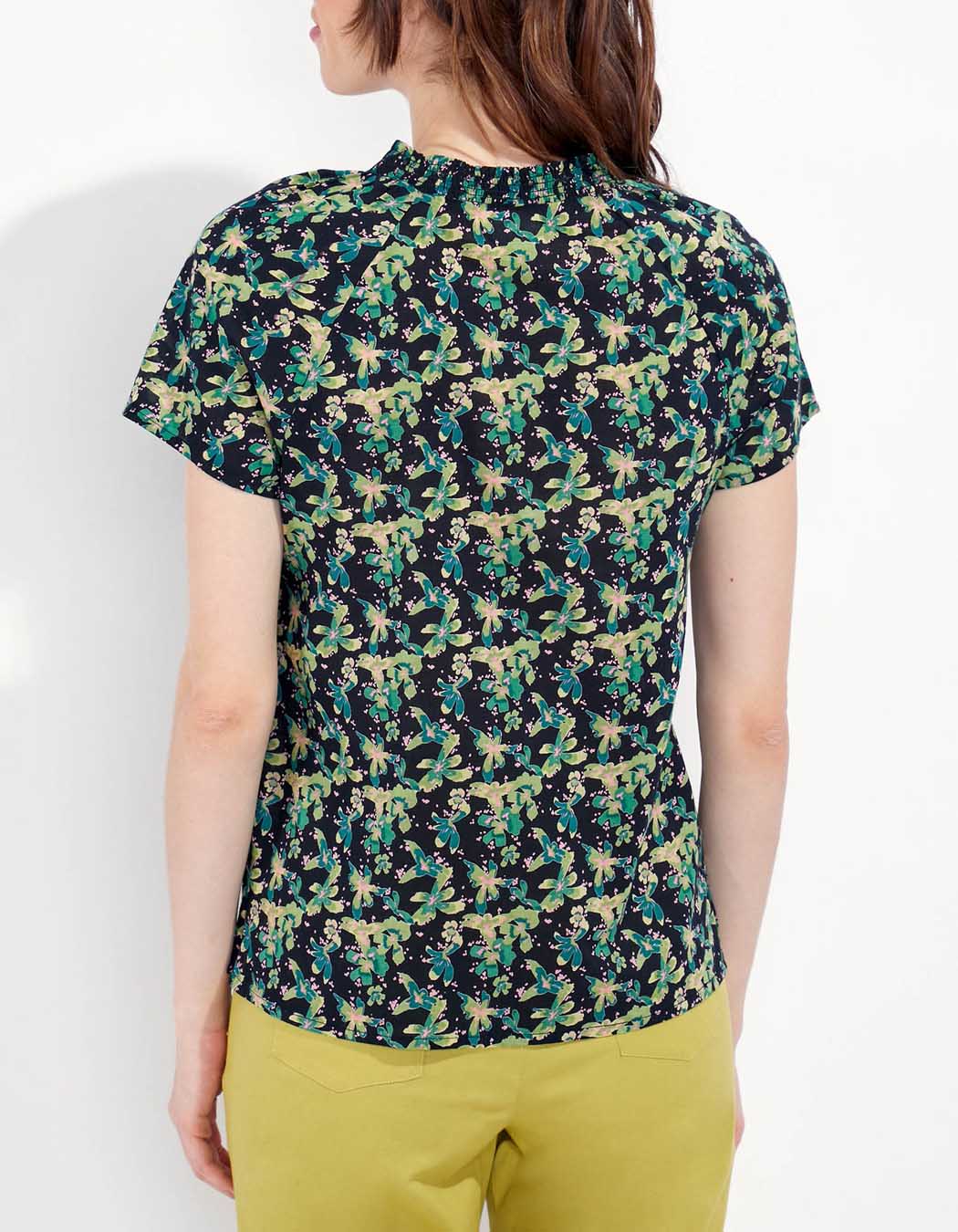 Top coton bio imprimé JIRANI
