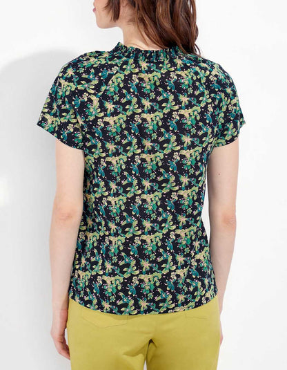 Top coton bio imprimé JIRANI
