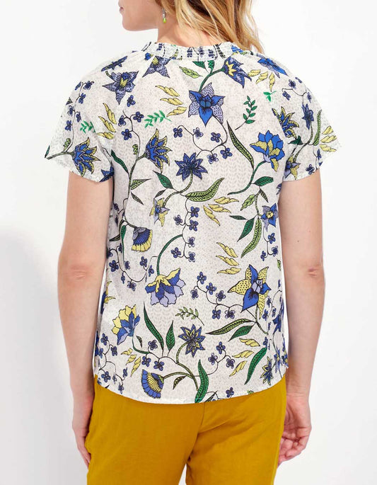 Top coton bio imprimé JIRANI