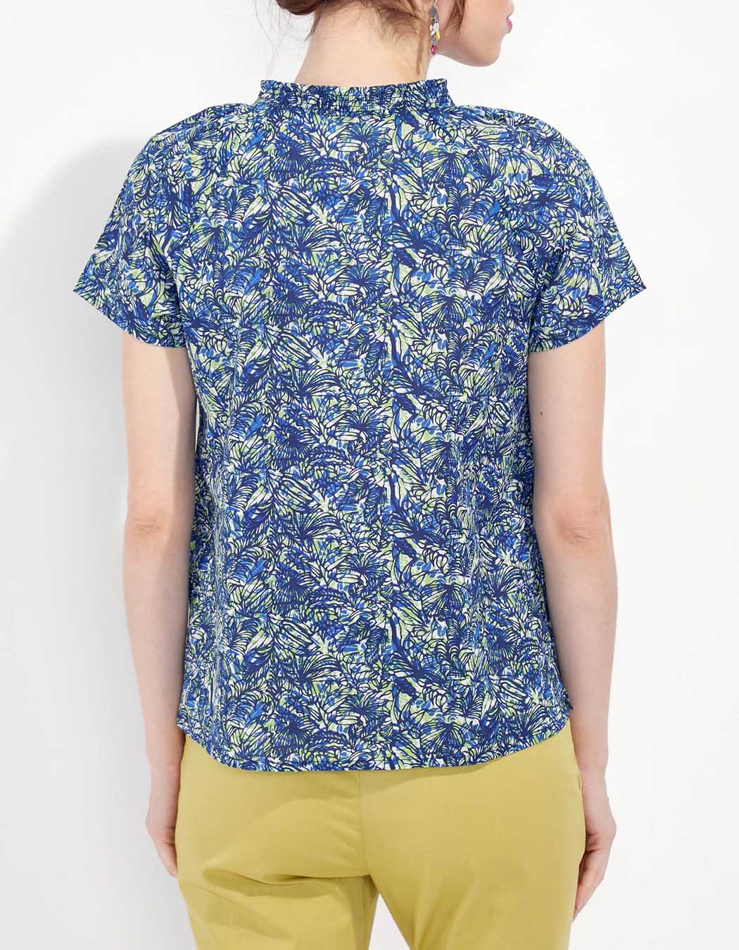 Top coton bio imprimé JIRANI