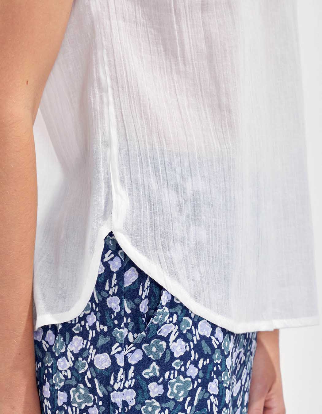 Top gaze de coton KATELL