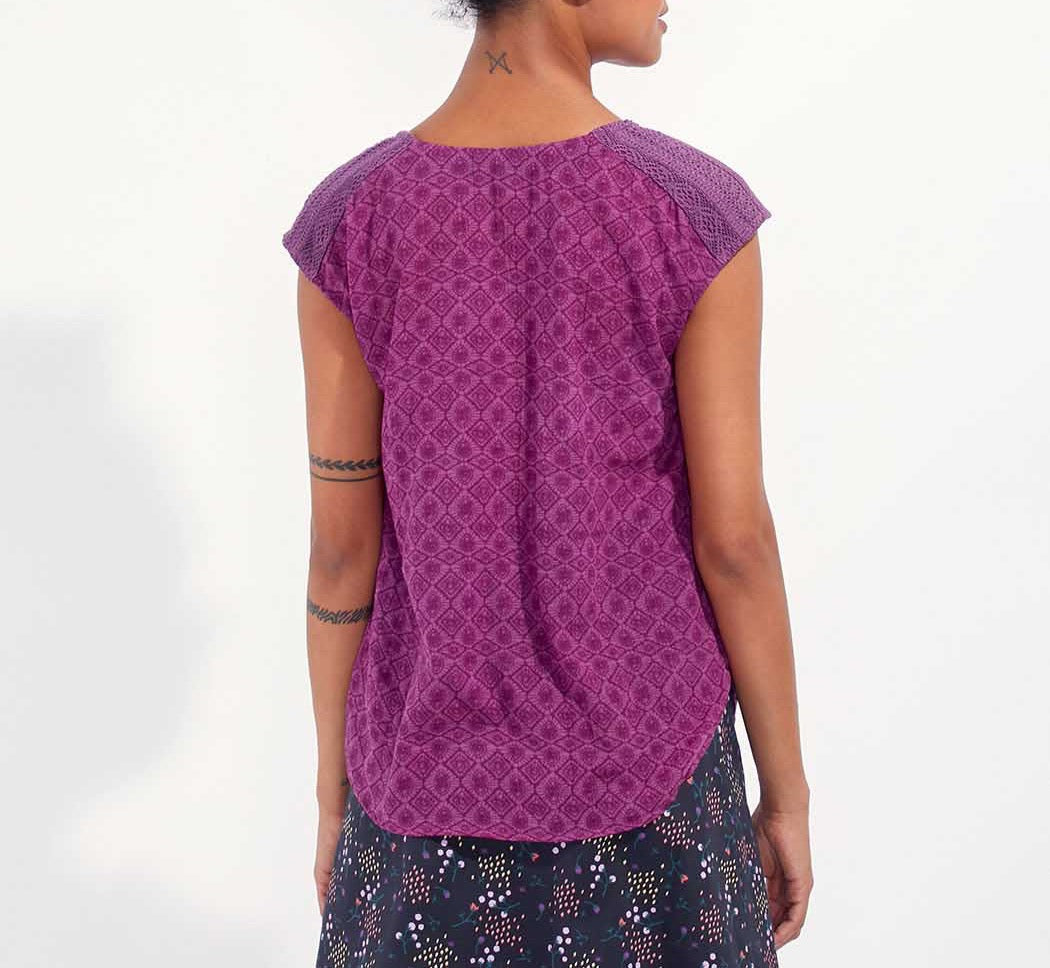 Top gaze de coton KATELL