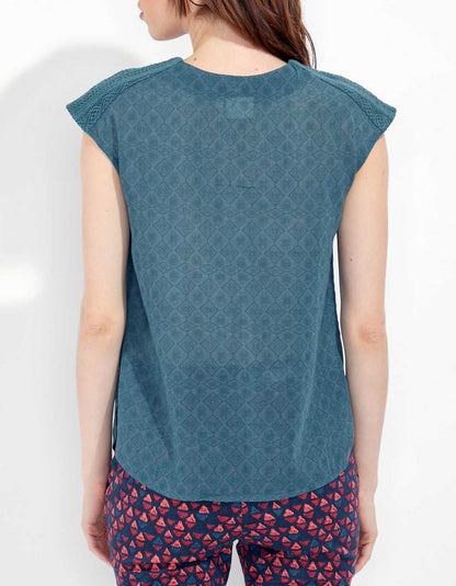 Top gaze de coton KATELL