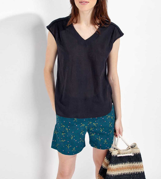 Top gaze de coton KATELL