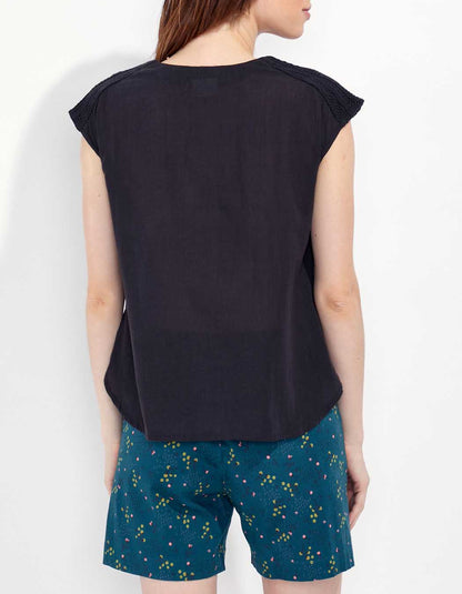 Top gaze de coton KATELL