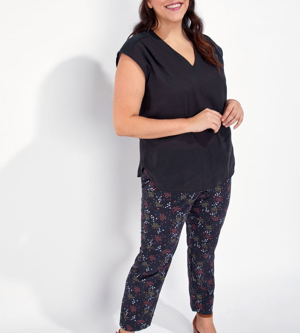 Top gaze de coton KATELL