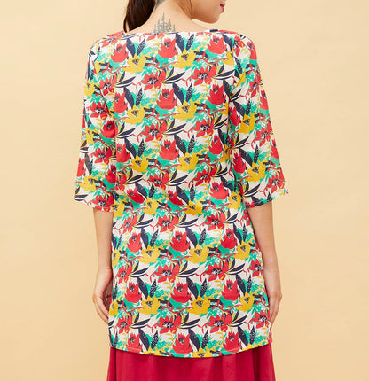 Tunique longue coton Lara