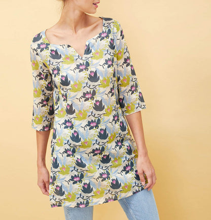 Tunique longue coton Lara