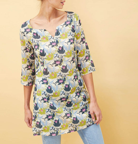 Tunique longue coton Lara