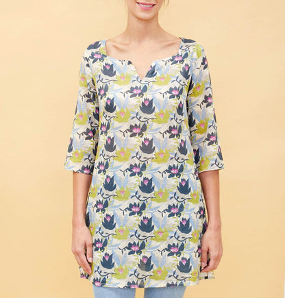 Tunique longue coton Lara