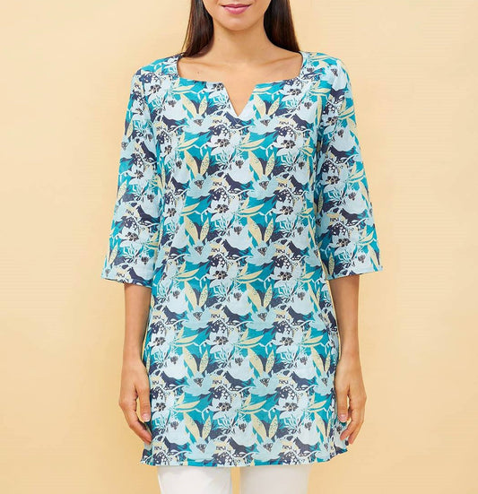 Tunique longue coton Lara