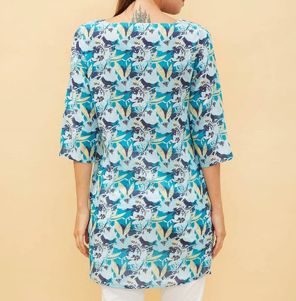 Tunique longue coton Lara