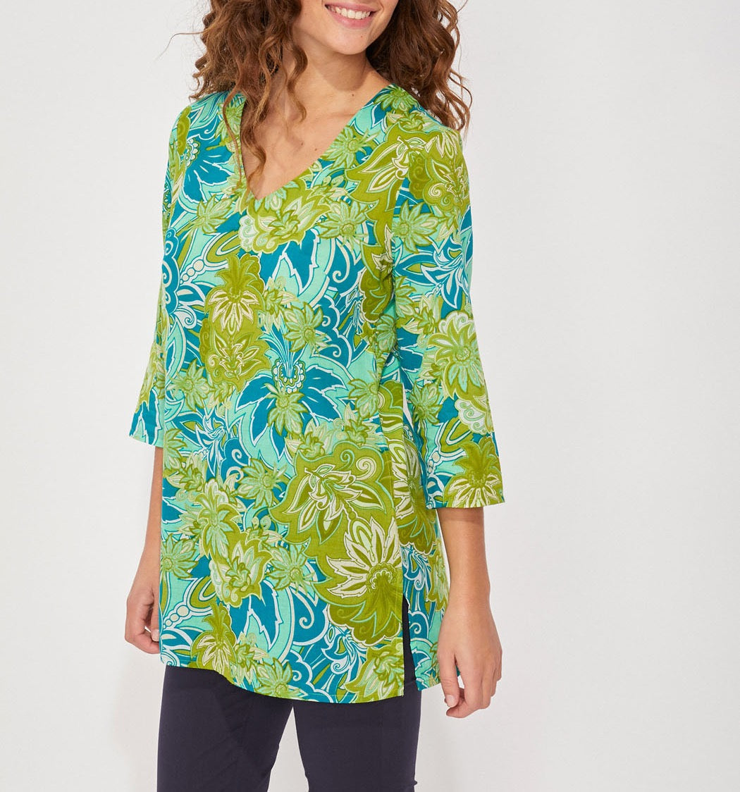 Tunique voile de coton bio LAURIE