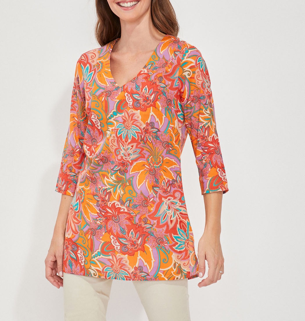 Tunique voile de coton bio LAURIE