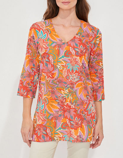 Tunique voile de coton bio LAURIE