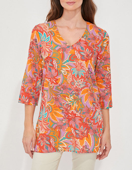 Tunique voile de coton bio LAURIE