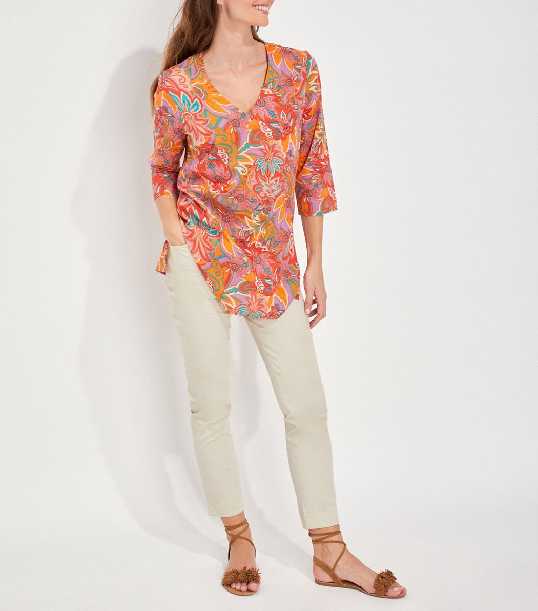 Tunique voile de coton bio LAURIE