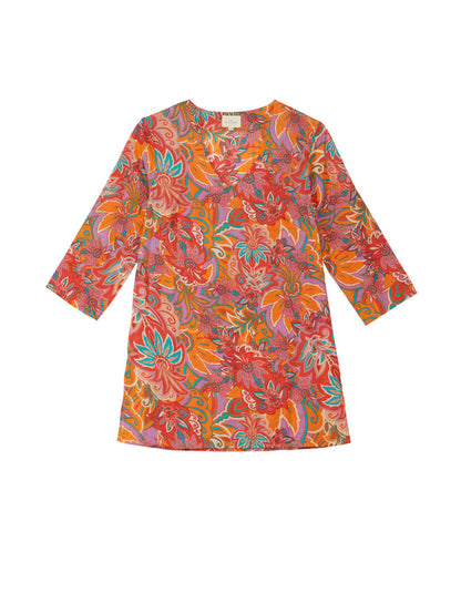 Tunique voile de coton bio LAURIE