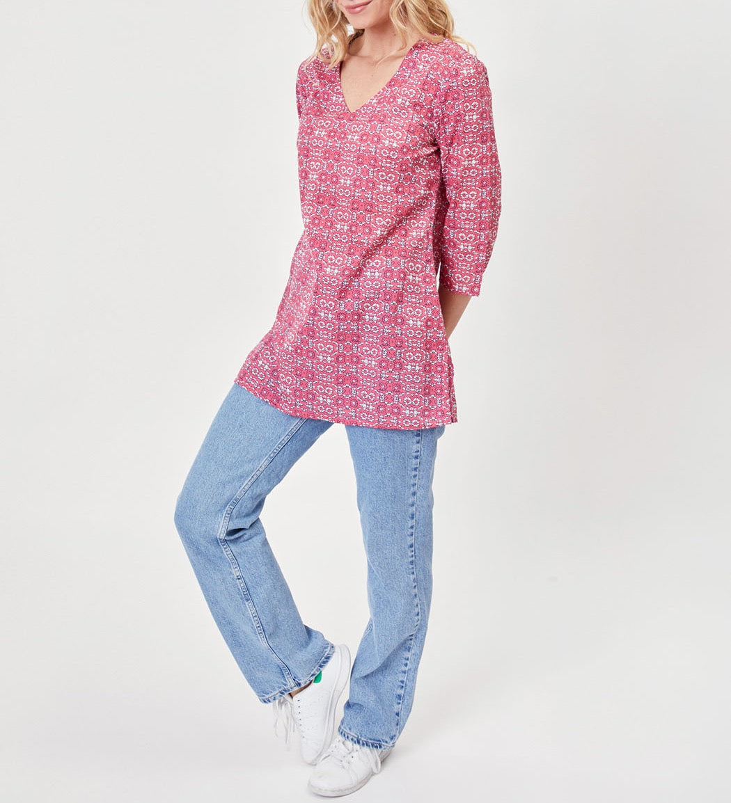 Tunique voile de coton bio LAURIE