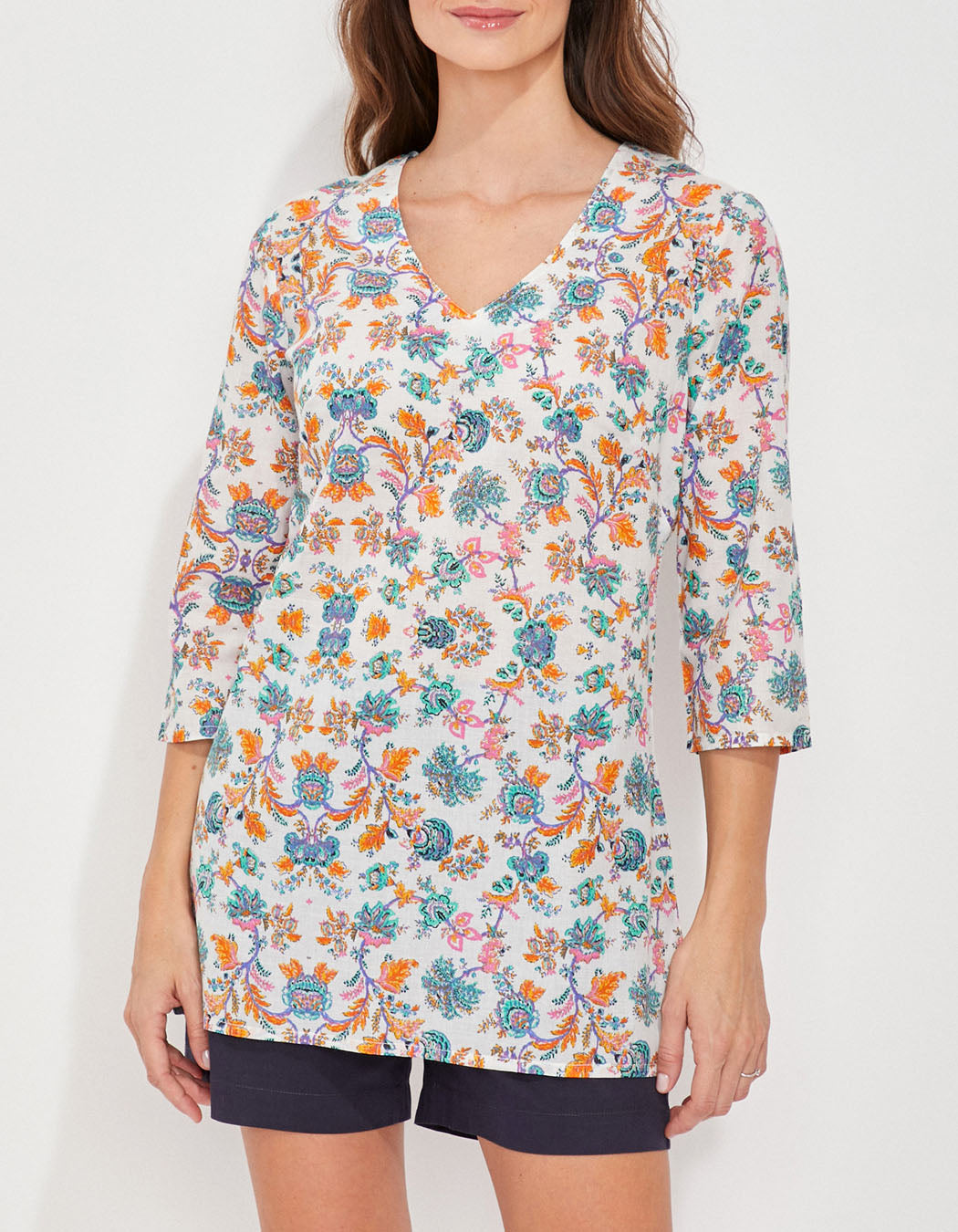Tunique voile de coton bio LAURIE