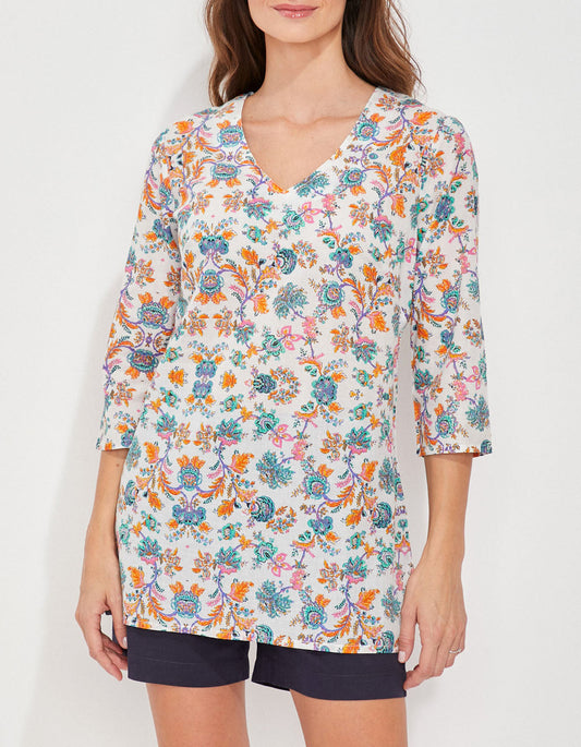 Tunique voile de coton bio LAURIE