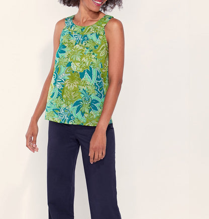 Top sans manches coton bio RAVINDU