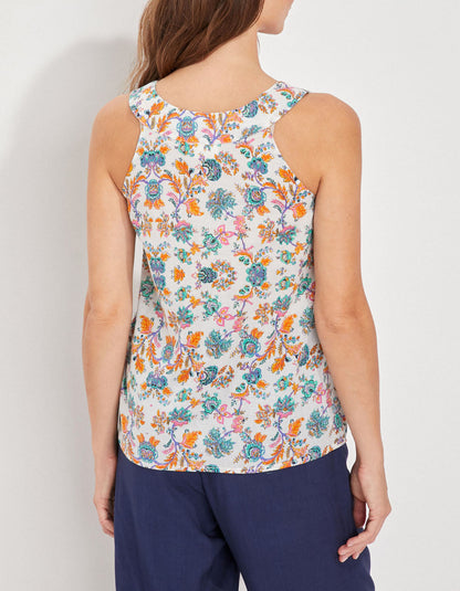 Top sans manches coton bio RAVINDU