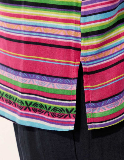 T-shirt coloré gaze de coton ANGELITA