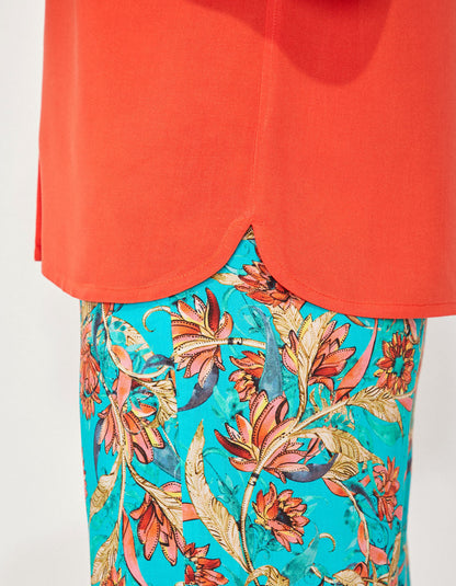 Blouse fluide col v ecovero VALERIA