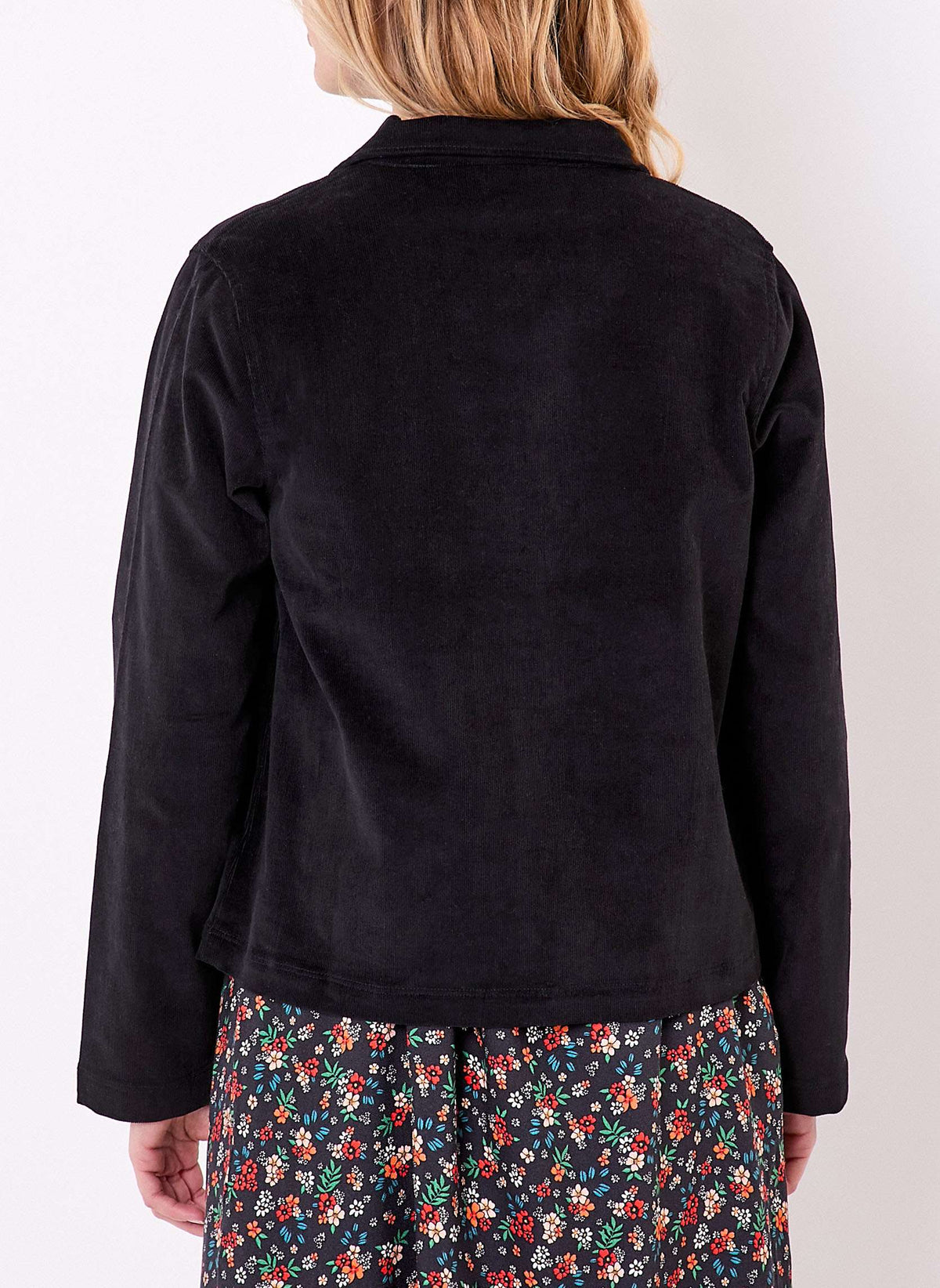 Veste courte velours côtelé bio LYSIANE