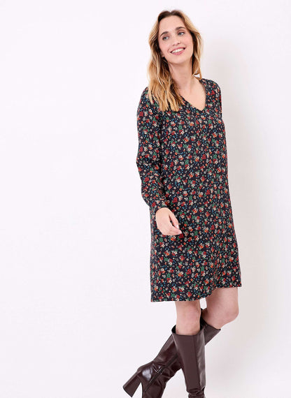 Robe fluide ample doublée GALATEE