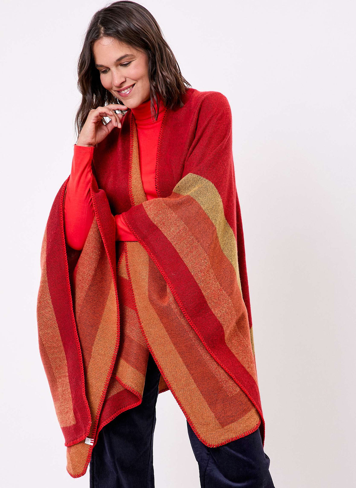 Poncho imprimé réversible  WALDO