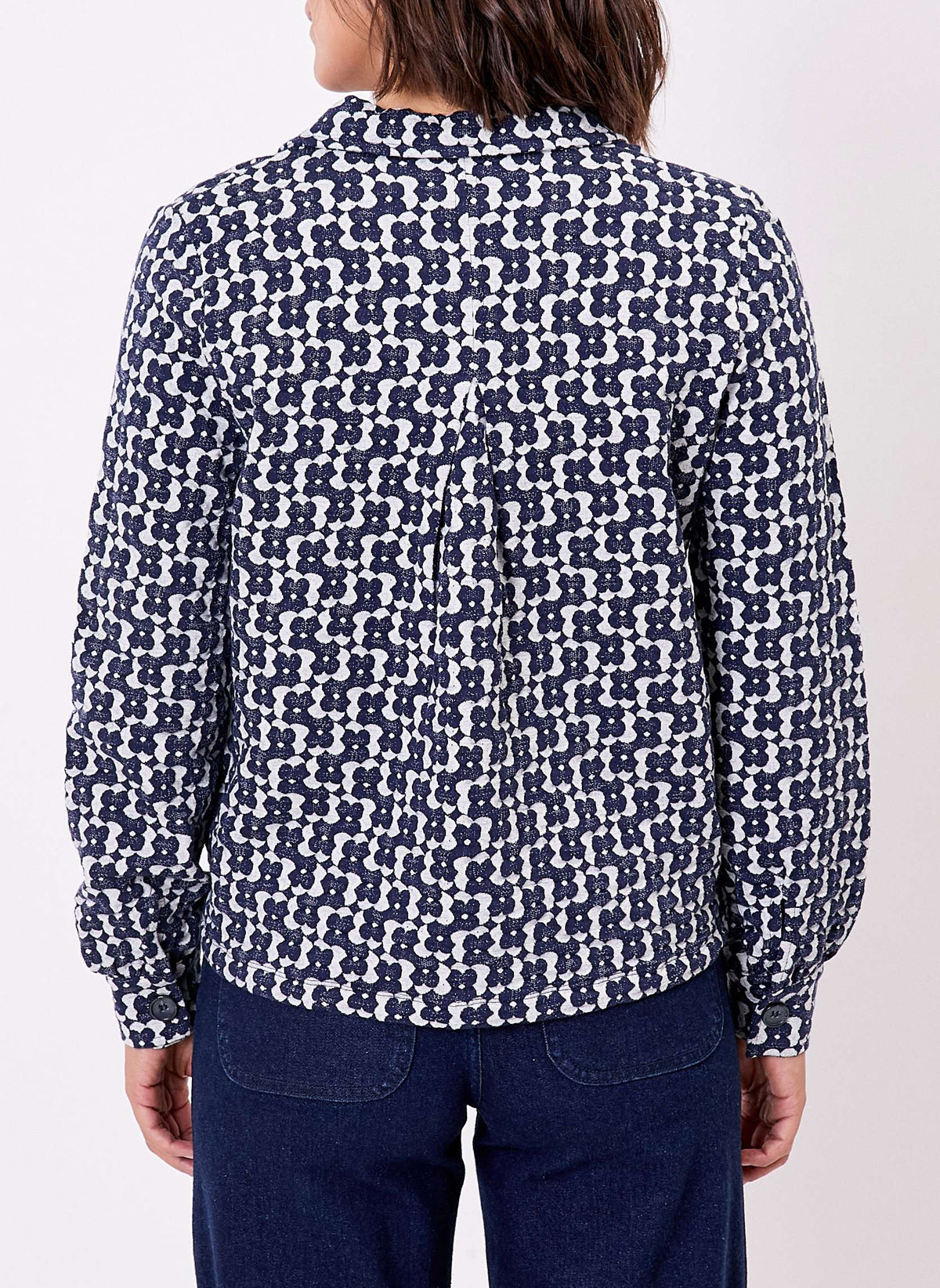 Veste maille jacquard bio SUMALI