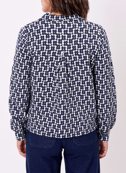 Veste maille jacquard bio SUMALI