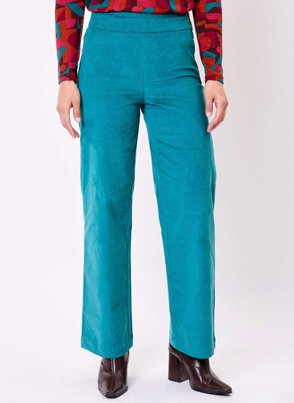 Pantalon droit large velours côtelé bio OSCAR