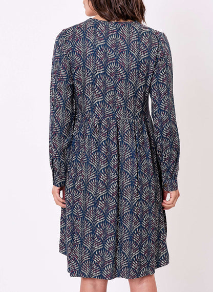 Robe empire fluide imprimée EUDOKO