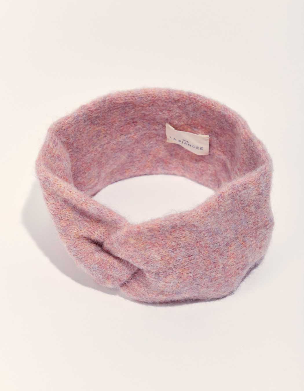 Bandeau large en tricot uni HEADBAND