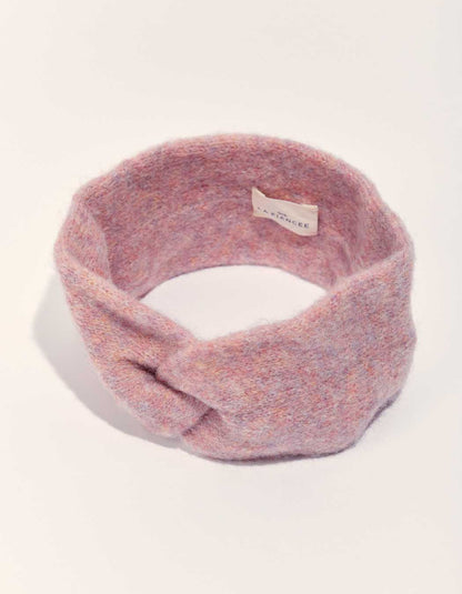 Bandeau large en tricot uni HEADBAND