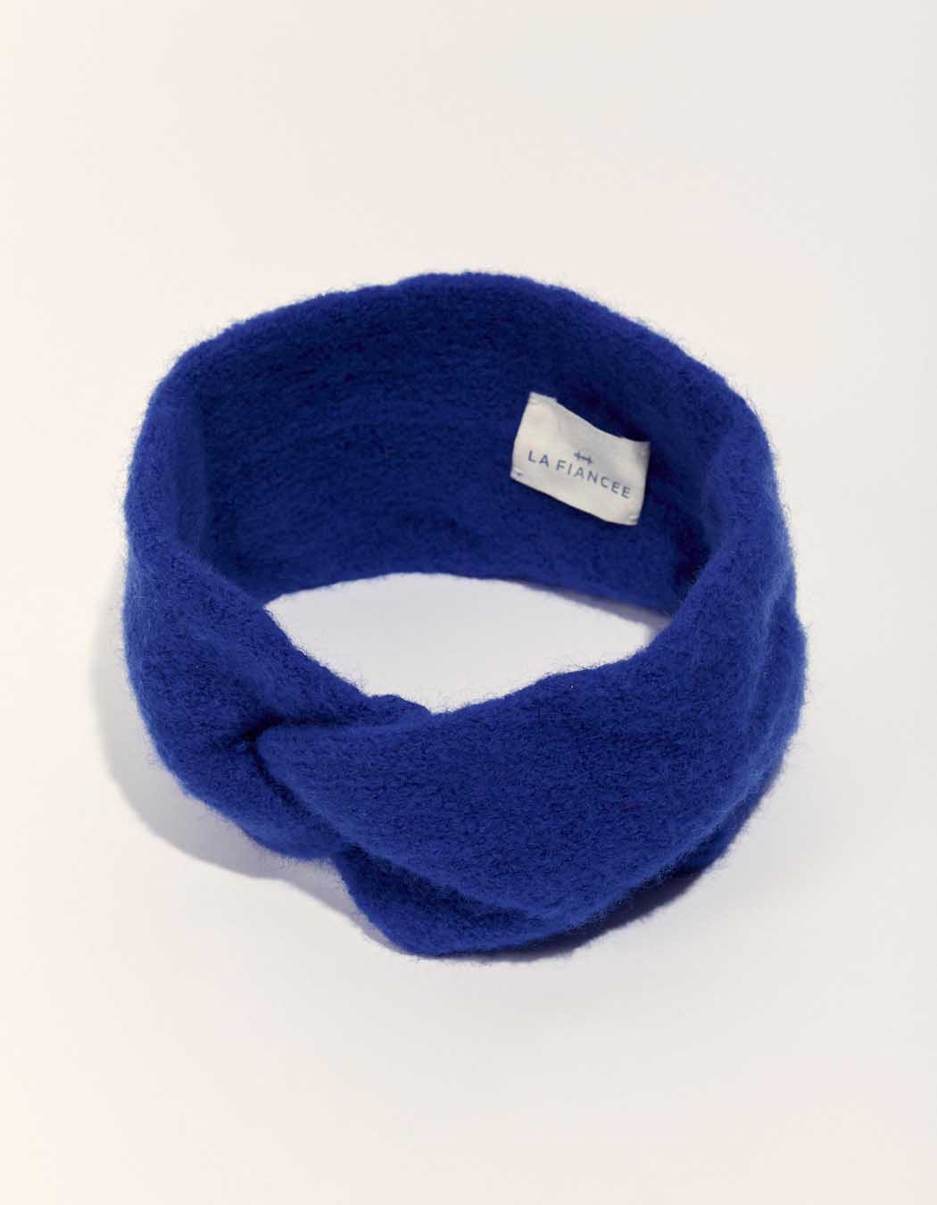 Bandeau large en tricot uni HEADBAND