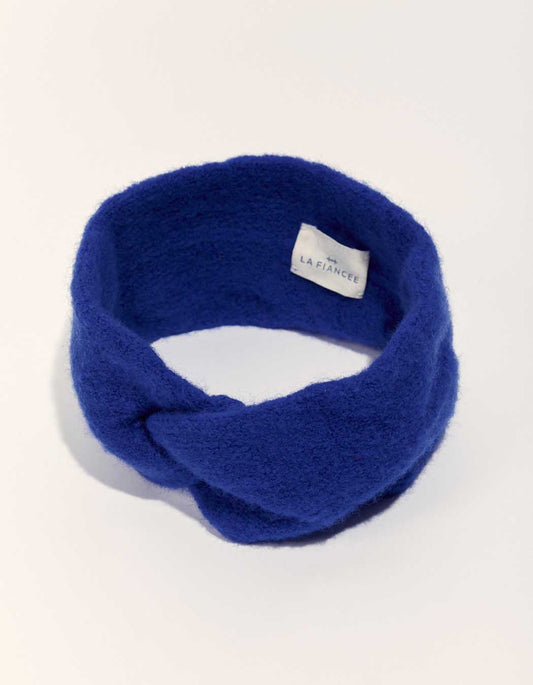 Bandeau large en tricot uni HEADBAND
