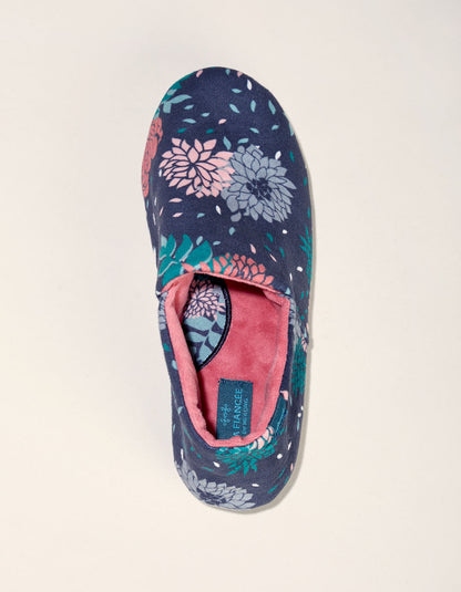 Chaussons imprimés à pompon BABOUCHETTES