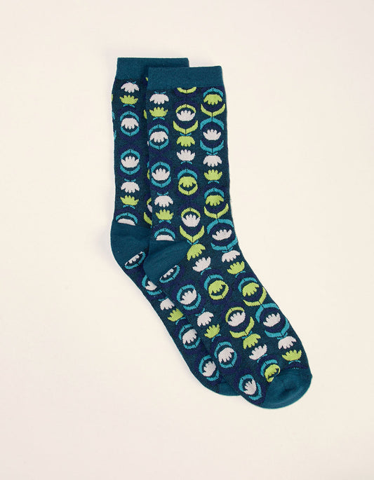 Paire de chaussettes imprimée