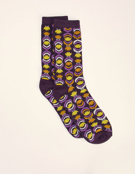 Paire de chaussettes imprimée