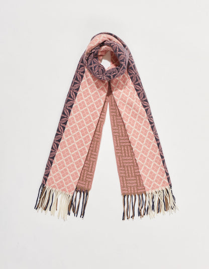 Echarpe en maille motifs CAMIL