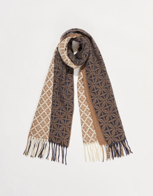 Echarpe en maille motifs CAMIL
