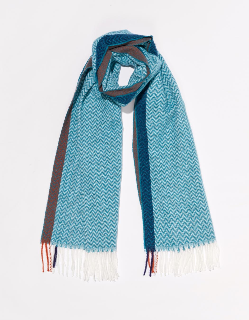 Echarpe tissée chevron HANDI