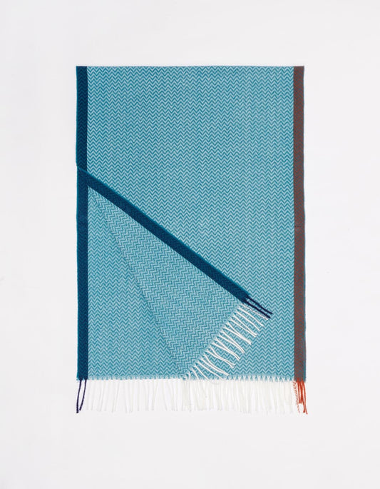 Echarpe tissée chevron HANDI