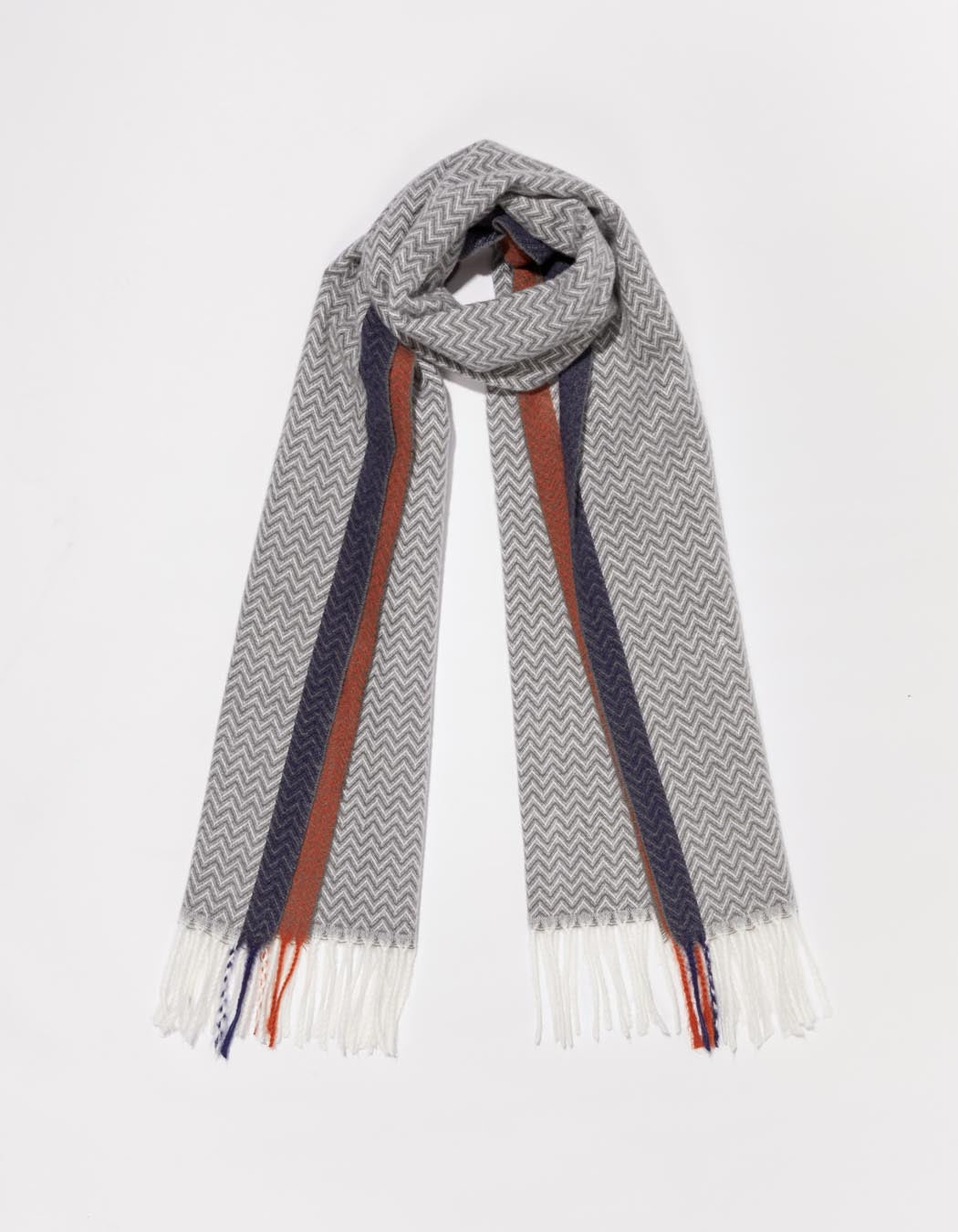 Echarpe tissée chevron HANDI