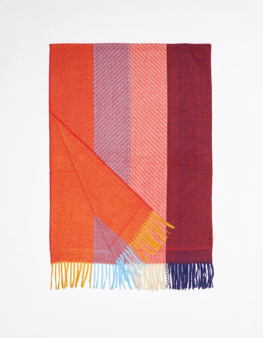 Echarpe tissée bicolore LYA